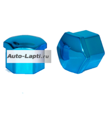 Комплект пластиковых колпачков hex19, blister 20+1, BLUE, JN-9766 LS