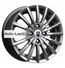 K&K 5,5x14/4x100 ET43 D60,1 Акцент-оригинал (КС641) Дарк платинум