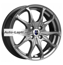 K&K 6x16/4x100 ET50 D60,1 Brent-оригинал (КС733) Дарк платинум (Уценка)