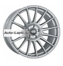 OZ Superturismo LM 7,5x17/5x112 ET35 D75 Superturismo LM Matt Race Silver + Black Lettering