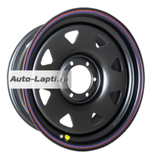 Off-Road Wheels 10x16/6x139,7 ET-10 D110 Тойота Ниссан (треуг. мелкий) Черный