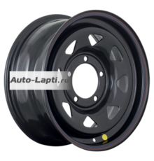 Off-Road Wheels 10x16/5x139,7 ET-44 D110 УАЗ (треуг. мелкий) Черный