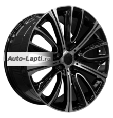 PDW 8,5x18/5x112 ET30 D66,6 5241 Gloss Black Machine Face (PDW)