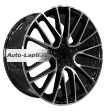 PDW 11x21/5x130 ET58 D71,5 5413 Gloss Black Machine Face (PDW)